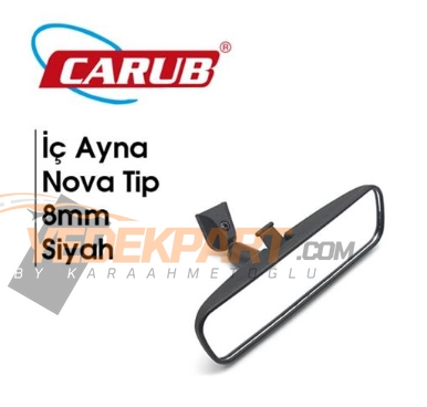 AYNA İÇ NOVA TİP 8 MM İLAVE SİYAH