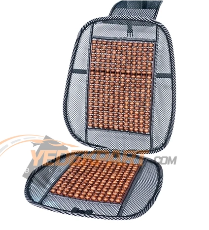 CARUB KOLTUK MİNDERİ YAYLI FİLELİ+BONCUK AHŞAP