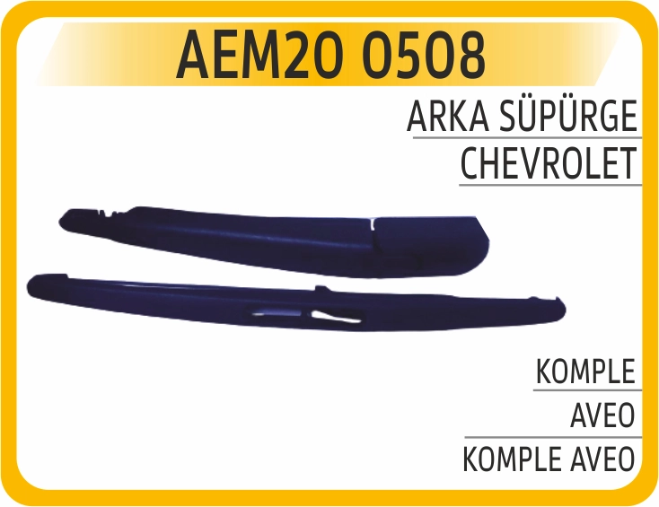 ARKA CAM SÜPÜRGE KOMPLE AVEO