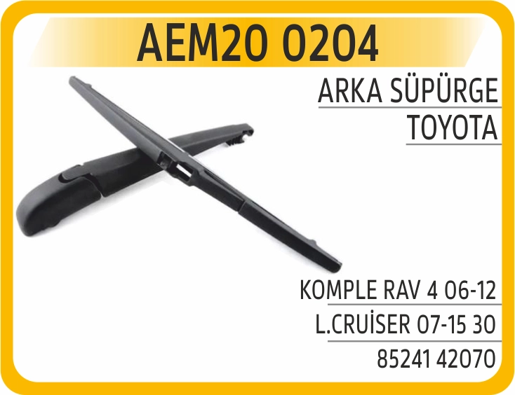 ARKA CAM SÜPÜRGE KOMPLE RAV 4 06-12L.CRUİSER07-15 30
