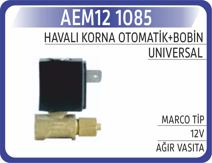HAVALI KORNA OTOMATİC BOBİN MARCO TİP 12V