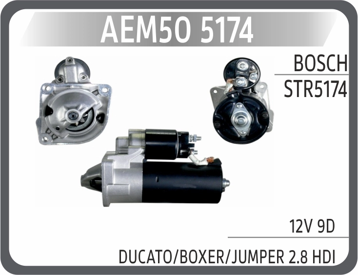 MARS MOTORU DUCATO/BOXER/JUMPER 2.8 HDI 12V 9D