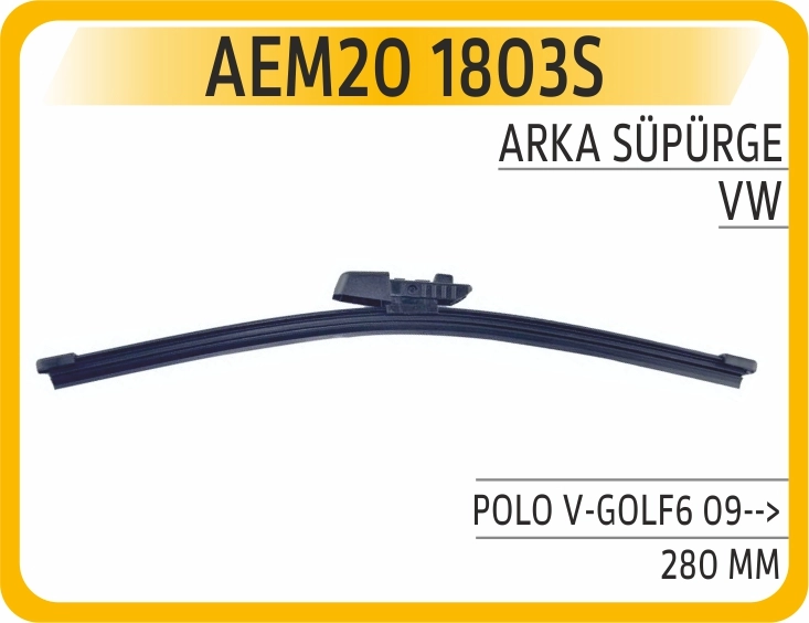 ARKA SÜPÜRGE 280 MM VW POLO V-GOLF6 09-->