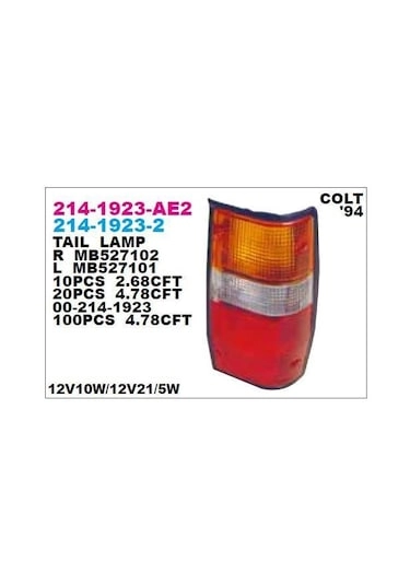 STOP LAMBA MITSUBISHI L-200 SOL 96-98