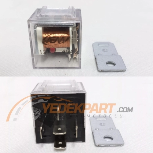MİNİ RÖLE 12V  ŞEFFAF