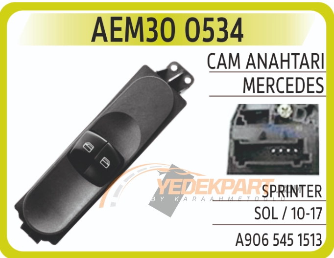 CAM ANAHTARI MERCEDES SPRINTIR SOL  10-17