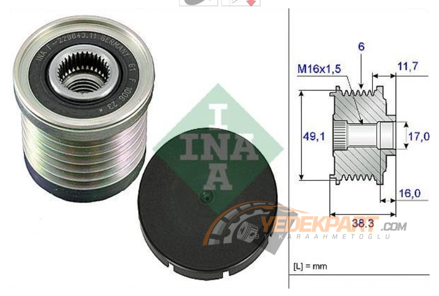 KASNAK VALEO T. RENO CLIO-KANGO-MASTER OPEL MOVANO