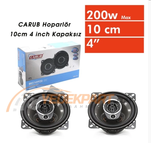 HOPARLÖR 10CM KAPAKSIZ  200W