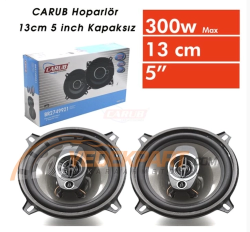 HOPARLÖR 13CM  5 İNCH  KAPAKSIZ