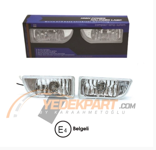 SİS LAMBASI TOYOTA TİP12V-BEYAZ EMARK BELGELİ