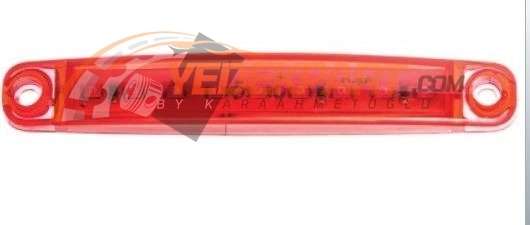 PARMAK LAMBA 9 LEDLİ KIRMIZI