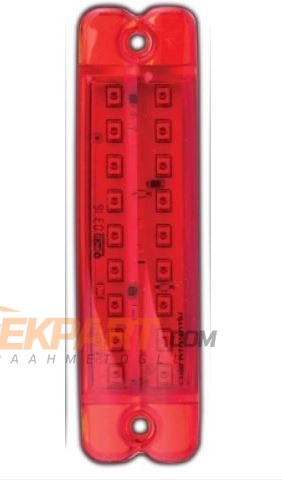 PARMAK LAMBA 18 LEDLİ KIRMIZI