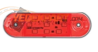 PARMAK LAMBA 9 LEDLİ KIRMIZI (BASAMAK TİP)