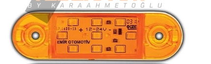 PARMAK LAMBA 9 LEDLİ SARI (BASAMAK TİP)