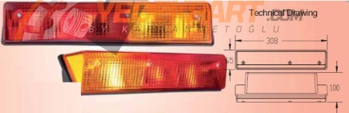 FIAT 55-46 STOP LAMBASI