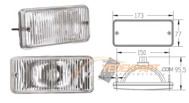 ISUZU SİS CAMI BEYAZ