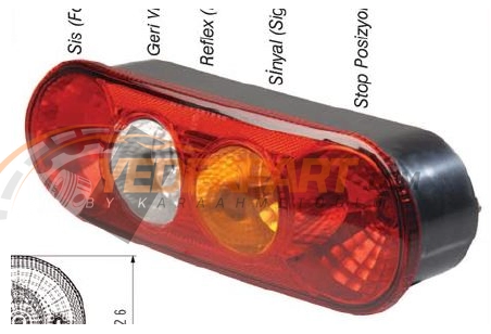 UNISTOP 2 12V FREN POZİSYON SİNY.SİS GERİ VİTES