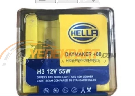 AMPUL 12V H3   BEYAZ AMPUL 4000K   -TK