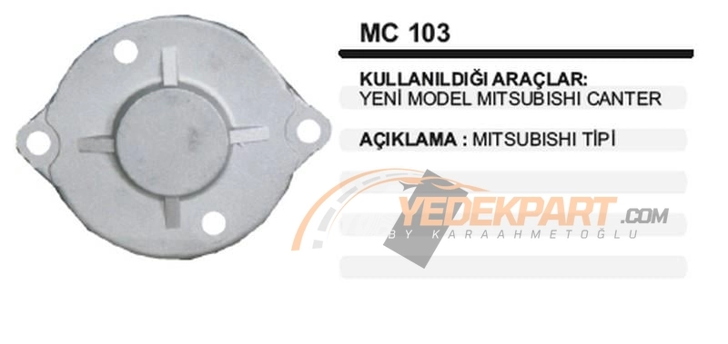 MARŞ ARKA KAPAK MITS. T. CANTER YM