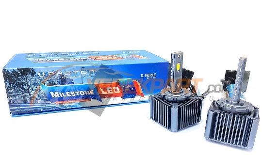 MILESTONE D1 D2 D3 D4 S R BALASTSIZ LED