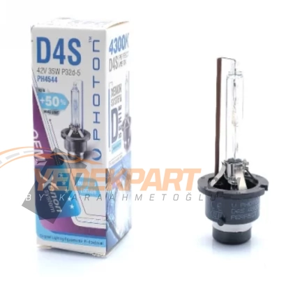 XENON 12V 24V D4S 4300K + %50 FAZLA IŞIK