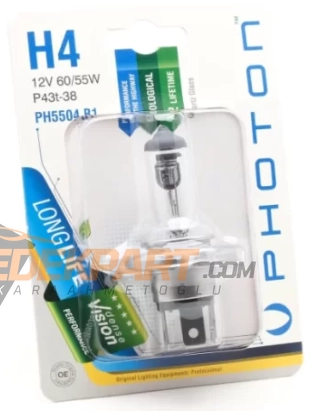 12V H4 6055W BLISTER