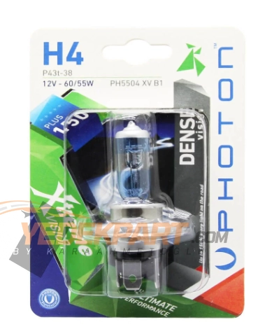 XTREME VISION 12V H4 60 55W +%150 FAZLA IŞIK