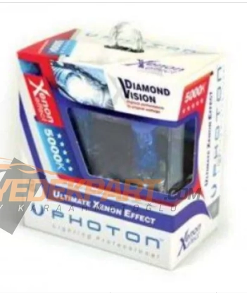 DIAMOND VISION 12V H9 65W AMPUL BEYAZ IŞIK 5000K