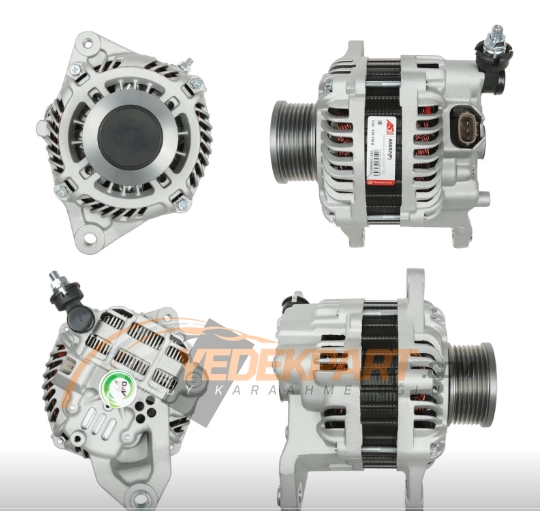 ALTERNATÖR  MITSUBISHI TİP 12V 130AH NISSAN NAVARA