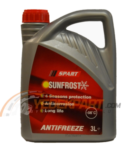 ANTİFİRİZ KIRMIZI  -56 °C   3 LT