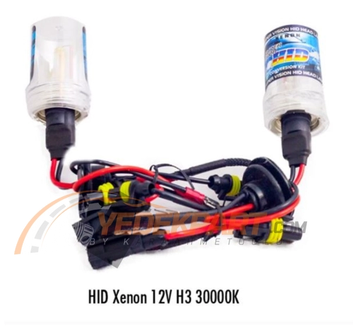 XENON  H3 AMPUL 30000K      -MAVİ
