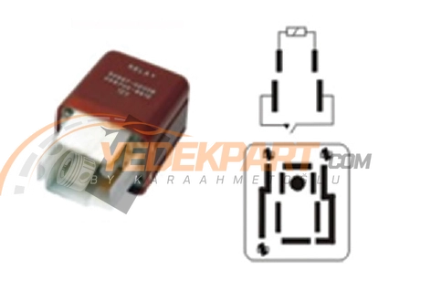 ROLE 12V 4 UCLU MITSUBISHI TOYOTA FAN ROLESI  VR3150