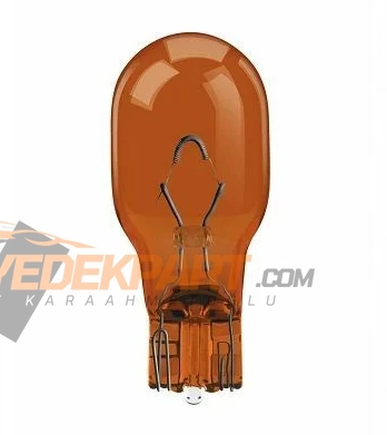 12V 16W   BÜYÜK DİPSİZ SARI 921NA